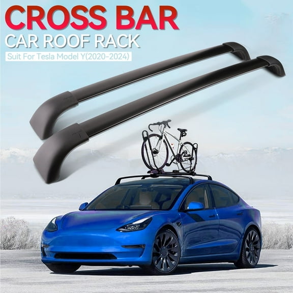 For Tesla Model Y 2020 - 2024 Roof Rack Cross Bar Luggage Cargo Carrier