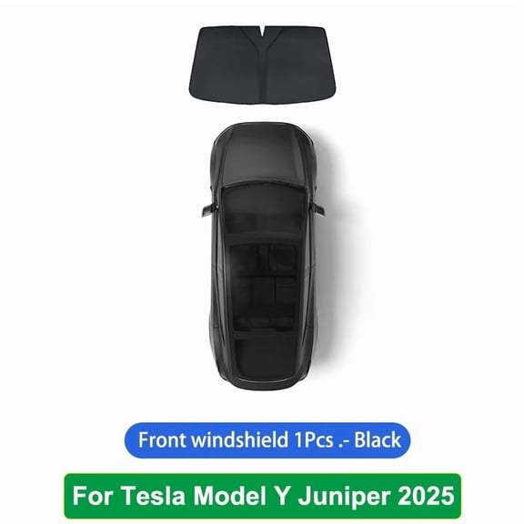 For Tesla Model Y Juniper 2025 Launch Sun Shade Front Rear Side Window Sunshade Windshield Sun Visor Outdoor Camping Accessories