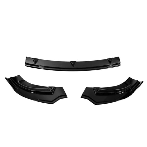 For Tesla Model Y2017-2023 Front Lower Bumper Lip Spoiler Car Modification Body Kit Bumper Diffuser Protector Trim Cover