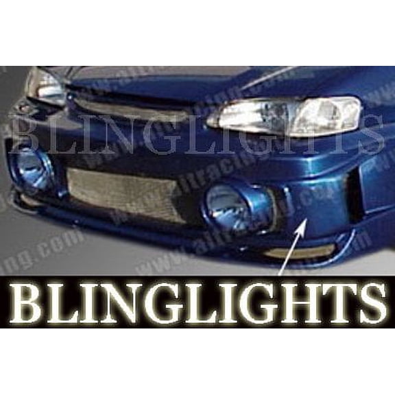 For The 1998 1999 2000 Toyota Corolla AIT Racing Body Kit Fog Lamps Bumper Lights