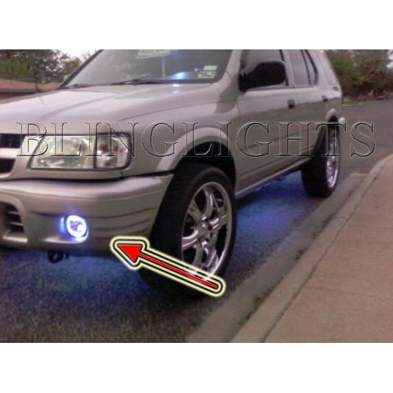 For The 2000 2001 2002 Honda Passport Halo Foglamp Bumper Drivinglight Kit