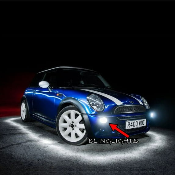 For The 2001-2006 BMW Mini Cooper S Xenon Fog Lamp Driving Light Kit R53 Mk I