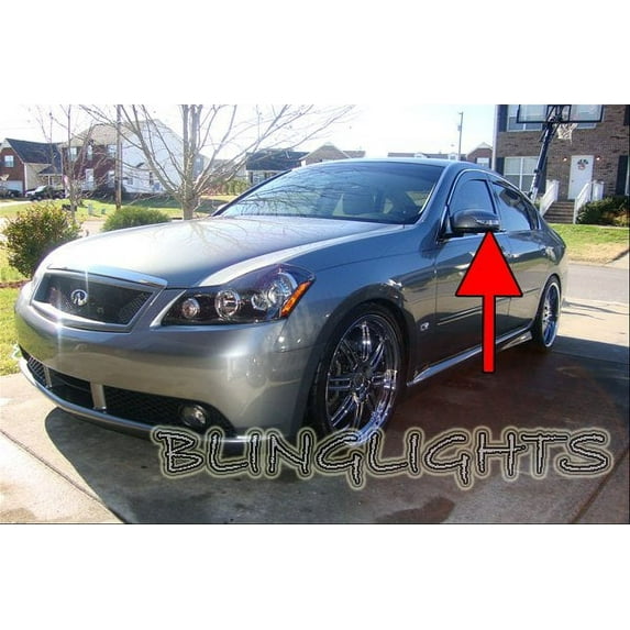 For The 2006 2007 2008 2009 2010 Infiniti M35 M45 LED Mirror Turnsignals Turn Signals Lights Signalers Lamps