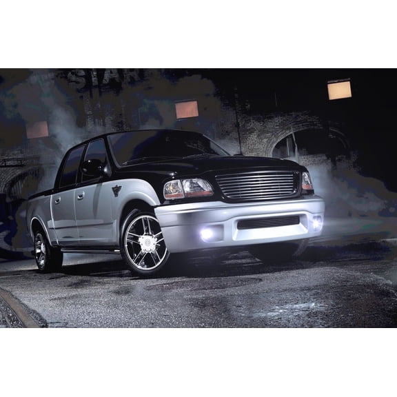For The BlingLights Brand Fog Lamps for 1999-2004 Ford F-150 SVT Lightning Harley Davidson