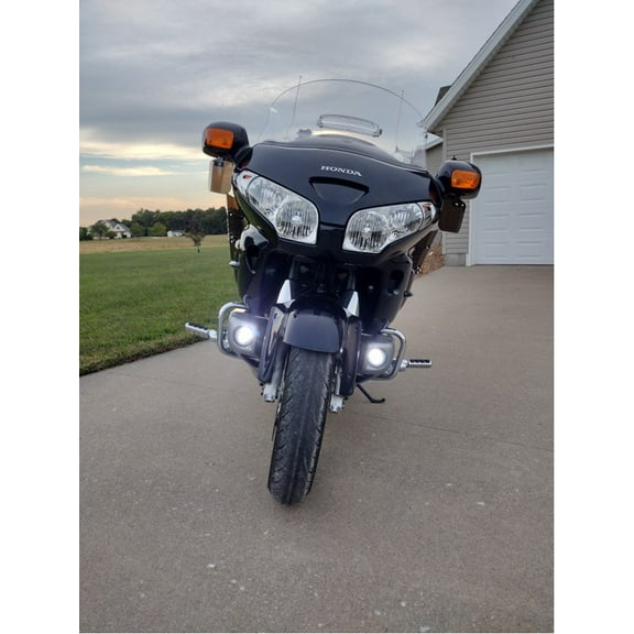 For The BlingLights Brand Halo Fog Lights for 2001-2010 Honda Gold Wing GL1800