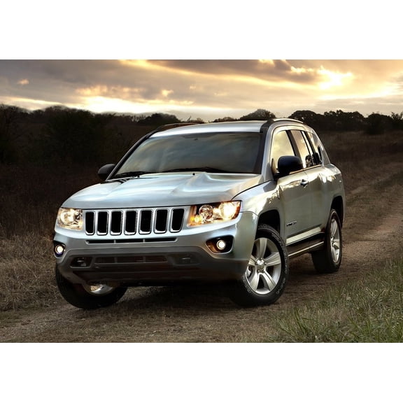 For The BlingLights Brand Halo LED Fog Lights for 2011-2016 Jeep Compass