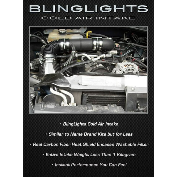 For The BlingLights Brand Performance Cold Air Intake for Jeep Liberty KJ KK 3.7L