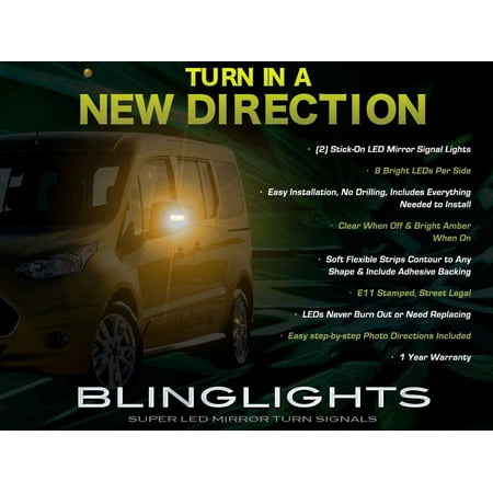 For The Ford Tourneo Custom LED Side Mirror TurnSignal Light Kit