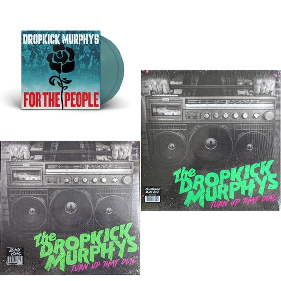 For The People (Jade Green Vinyl/2LP) (I) & Turn Up That Dial & Turn Up That Dial (Transparent Black/Smoke LP Vinyl)