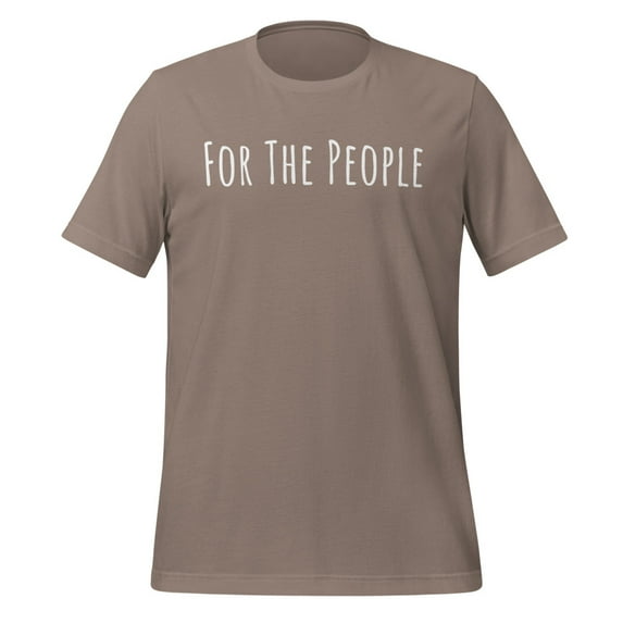 For The People Shirt (Pebble, XL)