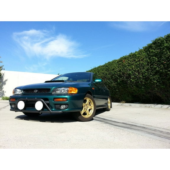 For The Rally Driving Lamps Bumper Grill Off Road Lights for Subaru Impreza