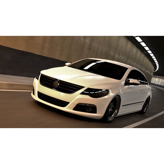 For The Tinted Protective Film Headlights Overlays for Volkswagen VW CC (all years)