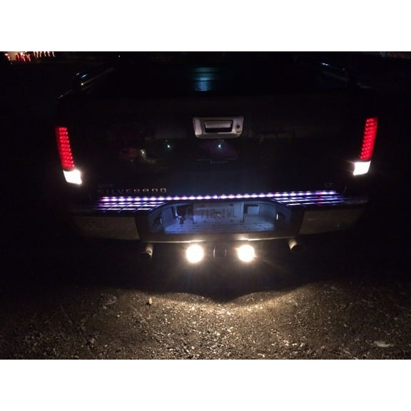 For The White Night Brand Rear Tow Hitch Backup Lighting for Chevrolet Silverado