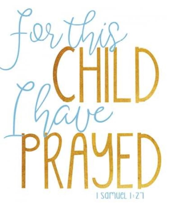 For This Child Canvas Art - Alli Rogosich (20X24)