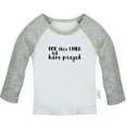 thumbnail image 1 of For This Child We Have Prayed Funny T shirt For Baby, Newborn Babies T-shirts, Infant Tops, 0-24M Kids Graphic Tees Clothing (Long Gray Raglan T-shirt, 6-12 Months), 1 of 4