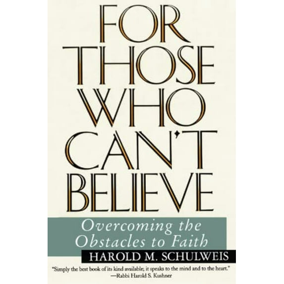 Pre-Owned For Those Who Can't Believe (Paperback) 0060926511 9780060926519