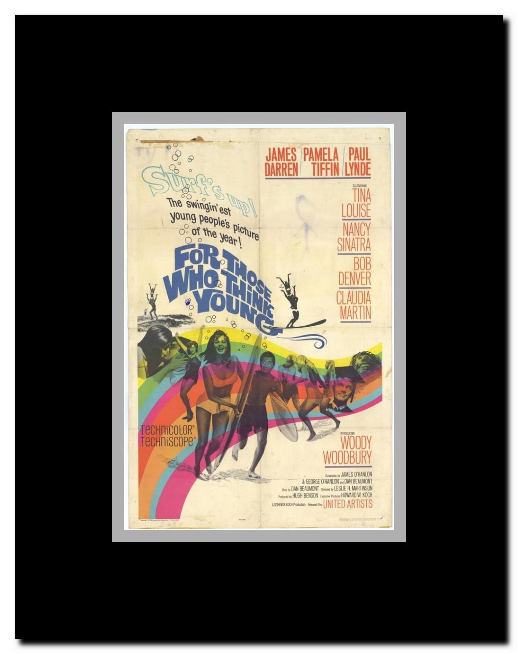 For Those Who Think Young Framed Movie Poster
