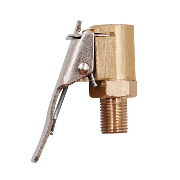For Tire Inflator Heavy Duty Air Chuck with Clip Compressor Accessories Closed Flow Lock On Tire Tool Kit Quick Connect