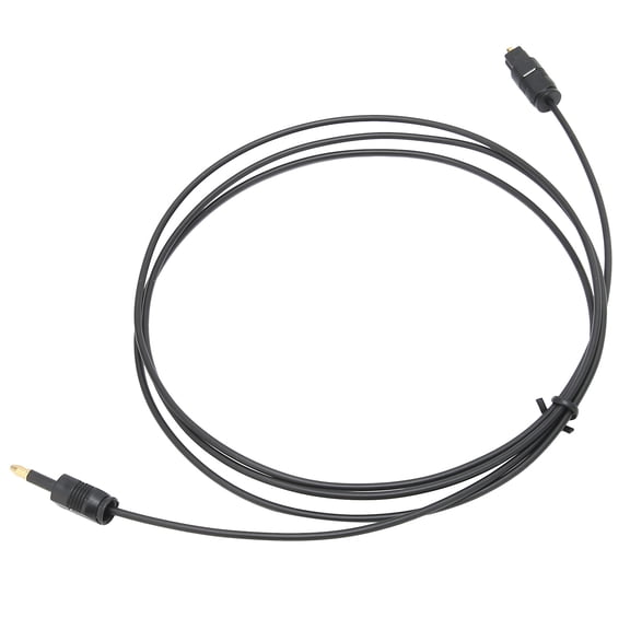For TosLink to 3.5mm for MiniTosLink Fiber Optic Audio Cable 1.5m for Macbook Home Theater