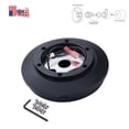 thumbnail image 2 of KYOSTAR Racing Steering Wheel Short Hub Adapter Boss Kit – Black Aluminum, Direct Fit For Toyota (121H) 2 of 6