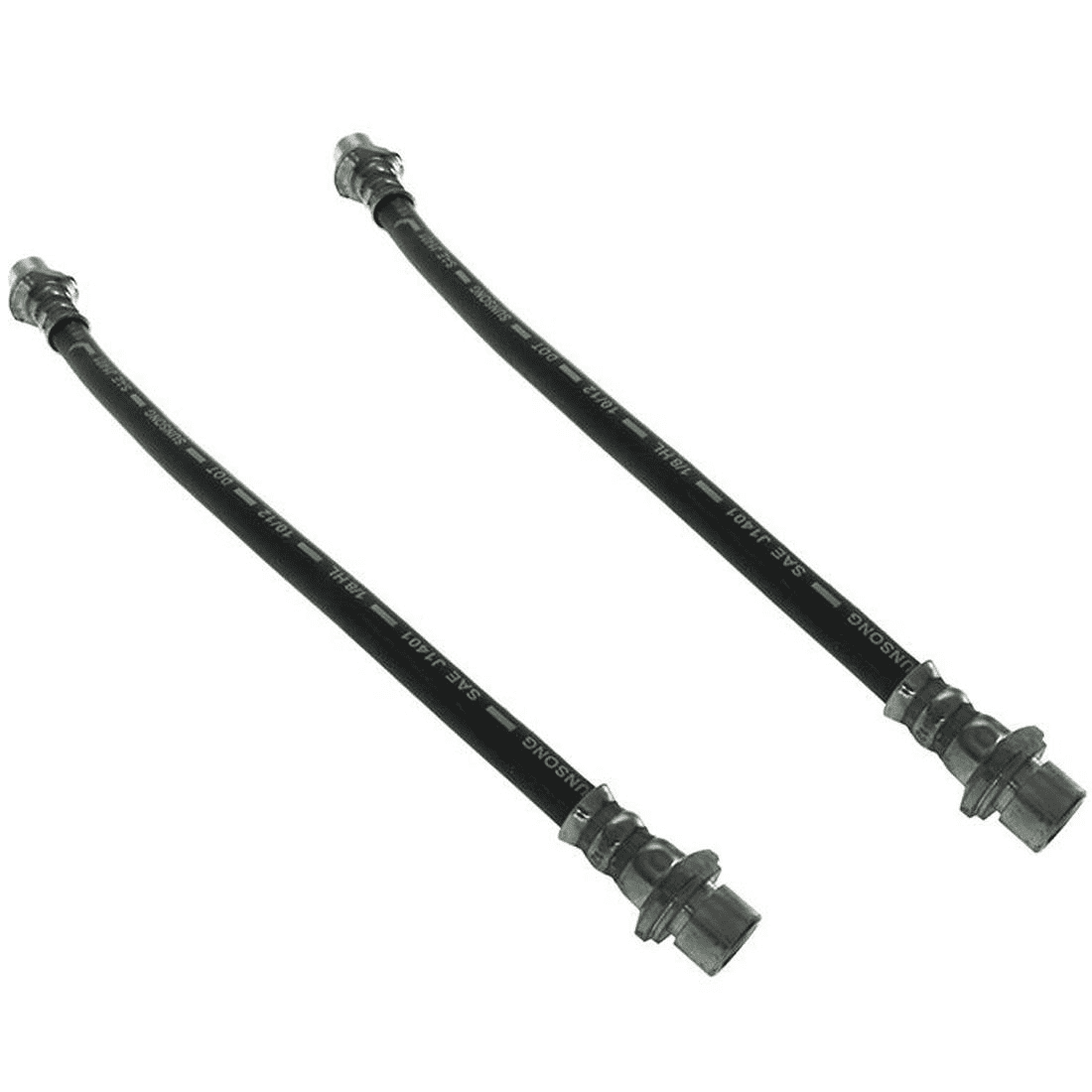 StopTech 950.44007 Stainless Steel Braided Brake Hose Kit; Front; Fits  select: 2005-2020 TOYOTA TACOMA, 1995-2022 TOYOTA 4RUNNER 