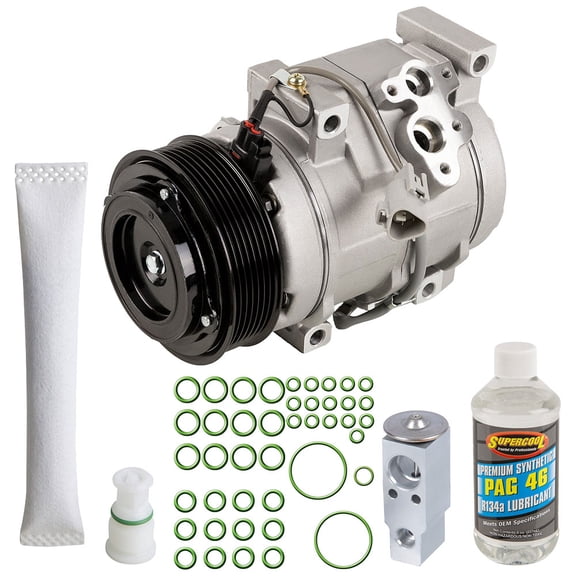 For Toyota 4Runner & FJ Cruiser AC Compressor w/ A/C Repair Kit - BuyAutoParts