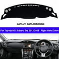 thumbnail image 1 of For Toyota 86 / Subaru Brz 2012 - 2017 2018 2019 Dash Mat Dashboard Cover Right, 1 of 9