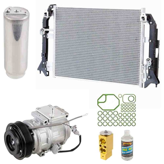 For Toyota Avalon 1995-1999 OEM AC Compressor w/ Condenser Drier - BuyAutoParts