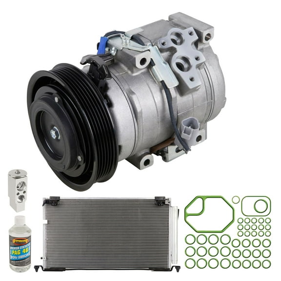 For Toyota Avalon 2000-2004 OEM AC Compressor w/ Condenser Drier - BuyAutoParts
