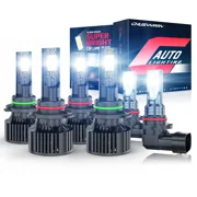 For Toyota Avalon 2000-2007 6000K LED Headlight High Low + Fog Light Bulbs Combo