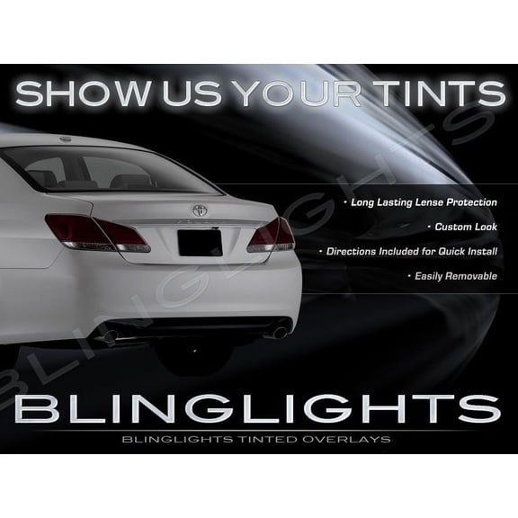 For Toyota Avalon Tint Smoke Taillamps Taillights Overlays Film Protection