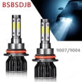 thumbnail image 1 of For Toyota Camry 1985-1991- 9004/9007  LED Headlight Bulbs High/Low Beam 6000K, 1 of 10
