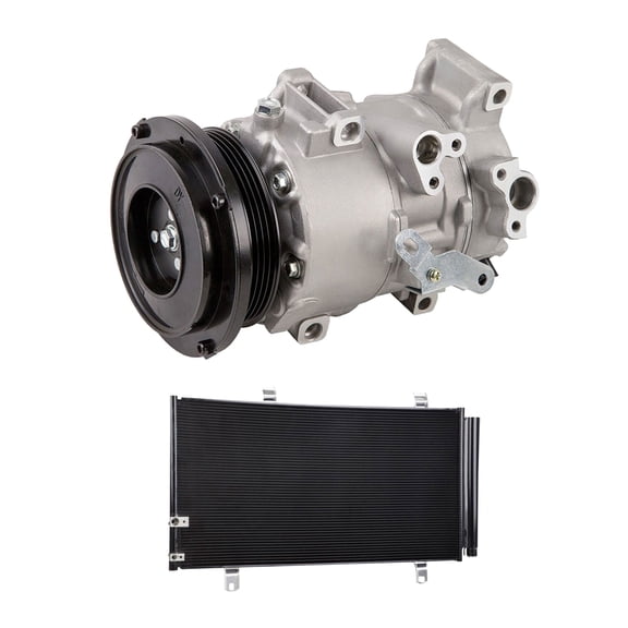 For Toyota Camry 2009 2010 2011 AC Compressor w/ A/C Condenser & Drier - BuyAutoParts