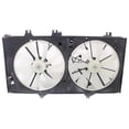 thumbnail image 1 of For Toyota Camry 2012 13 14 15 16 2017 Radiator And Condenser Fan Assembly | Dual Fan | 3.5L V6 | Replacement For TO3115170 | 163610P250, 163610P260, 1 of 6