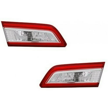 For Toyota Camry 2012 2013 2014 Back Up/Tail Light Assembly Pair Driver and Passenger Side w/Bulbs For TO2802111 TO2803111 | 81590-06380, 81580-06380