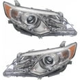 thumbnail image 1 of For Toyota Camry 2012 2013 2014 Headlight Assembly L.LE.XLE Model Pair-Driver and Passenger Side CAPA Certified TO2502211 + TO2503211, 1 of 4
