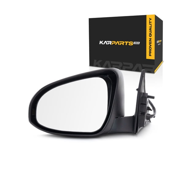 For Toyota Camry 2013 2014 Door Mirror Driver Side | Power | Heated | Paint To Match | SE/XLE Model | Replacement For 87909-06410 | TO1320276