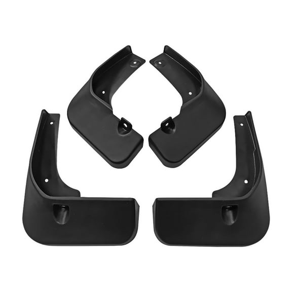 For Toyota Camry 2015-2017 No Drilling Mudflaps, Custom Mudguard Accessories, 4PCS Front & Rear Mud Guards-black