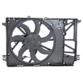 thumbnail image 1 of For Toyota Camry 2018 19 20 21 22 2023 Radiator And Condenser Fan Assembly | 2.5 Liter L4 Hybrid | With One Big Fan | Replacement For TO3115209, 1 of 6
