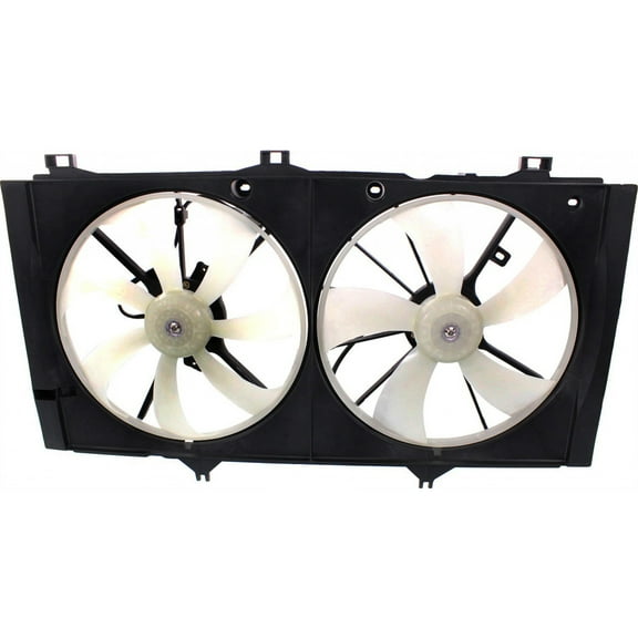 For Toyota Camry Cooling Fan Assembly for Radiator / A/C Condenser 2010 2011 2.4L 4 Cylinder For TO3115164 | 16711-0V101
