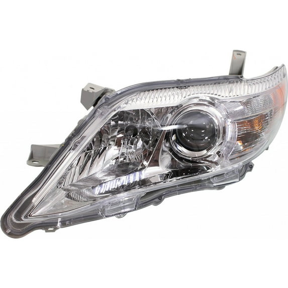 CarLights360: For Toyota Camry Headlight Assembly 2010 2011 Driver Side w/ Bulbs CAPA Certified-Replacement for TO2502191 (Vehicle Trim: LE; XLE)