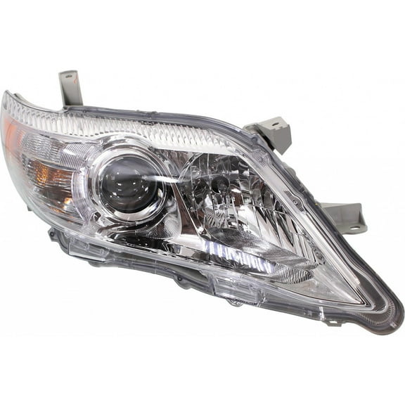 For Toyota Camry Headlight 2010 2011 Passenger Side DOT Certified Bulbs Included TO2503191-Replaces 81110-06500 ;Base|LE|XLE; for USA Built