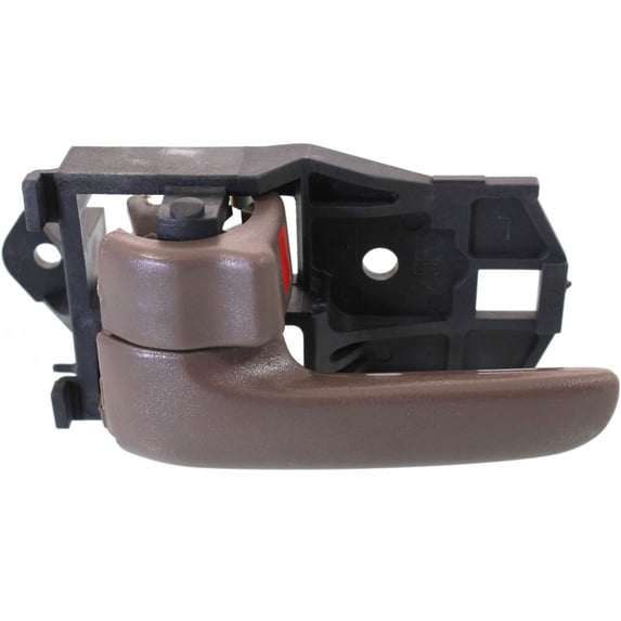 For Toyota Camry Interior Door Handle Front, Driver Side Brown (1997 - 2001) | With door lock button| Trim:All Submodels