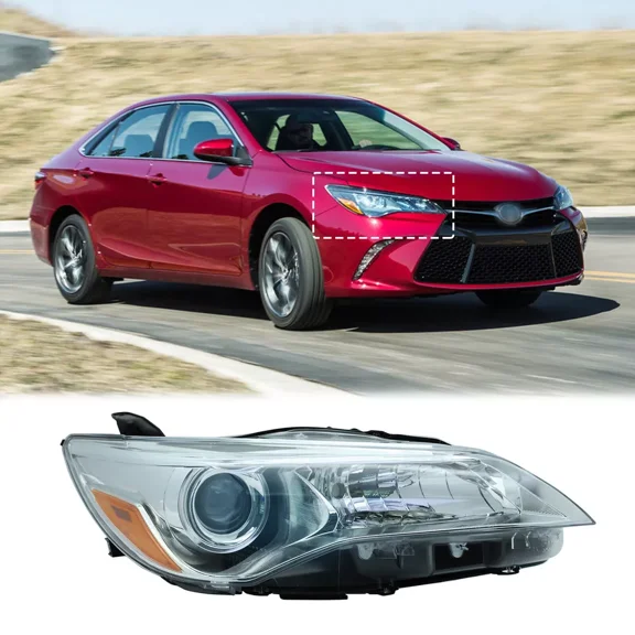 For Toyota Camry LE SE 2015 2016 2017 Passenger Side Right Headlight Headlamp