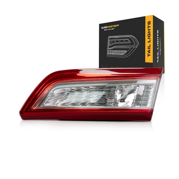 For Toyota Camry Rear Inner Tail Light 2012 2013 2014 Passenger Side w/Bulbs Hybrid DOT Certified For TO2803111 | 81580-06380