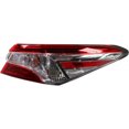 thumbnail image 1 of For Toyota Camry Tail Light Assembly 2018 2019 2020 Passenger Side | Outer | LE Model | For TO2805134 | 81550-06720, 1 of 4