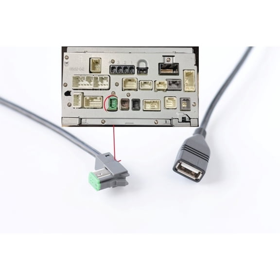 For Toyota Car Navigation Usb Cable Compatible For Nszt-Y68T Nszt-W68T Usb Extension Cable Accessories