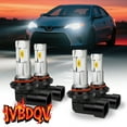thumbnail image 1 of For Toyota Corolla 2001-2013 4x Combo 9005 9006 LED Headlight Bulbs High/Low 50000 Hours Lifespan No Hyper Flash, 1 of 9