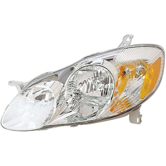 For Toyota Corolla 2003 2004 Left Driver Side Headlight Assembly - BuyAutoParts
