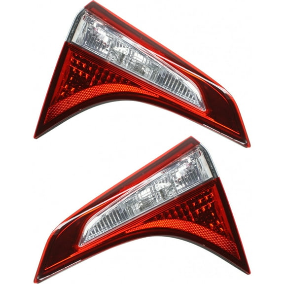 For Toyota Corolla 2014-2016 Inner Tail Light Assembly Inner Pair Driver and Passenger Side DOT Certified TO2802114   TO2803114